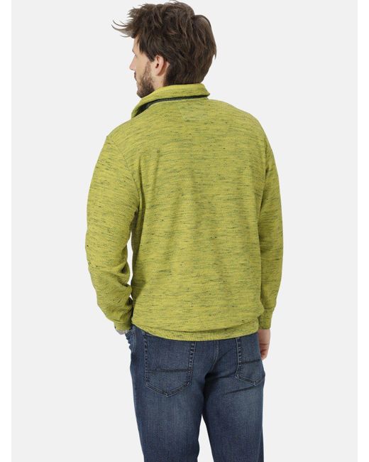 Babista Sweatshirt TELVENTO mit Reißverschluss in Green für Herren