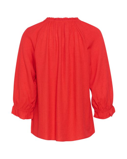 Cream Red Langarmbluse Langarm-Bluse CRVenta