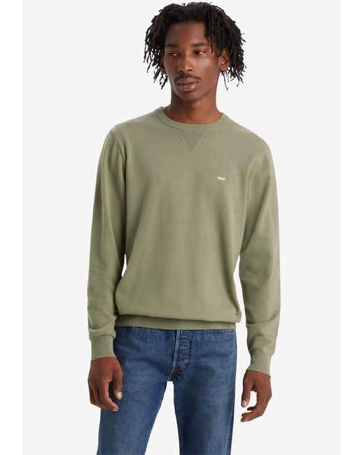 Levi's Levi's® Rundhalspullover LIGHTWEIGHT HM SWEATER in Green für Herren