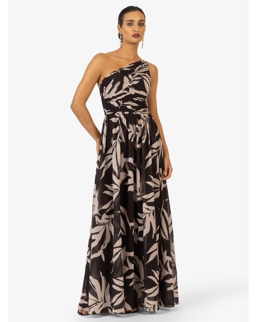Kraimod Black Abendkleid mit One-Shoulder-Design