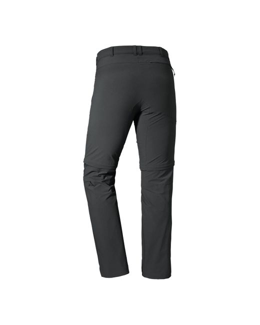 Schoeffel Trekkinghose Pants Koper1 Zip Off ASPHALT in Gray für Herren