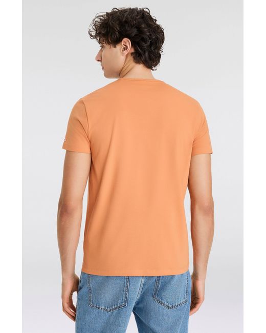 Pepe Jeans Rundhalsshirt in Orange für Herren