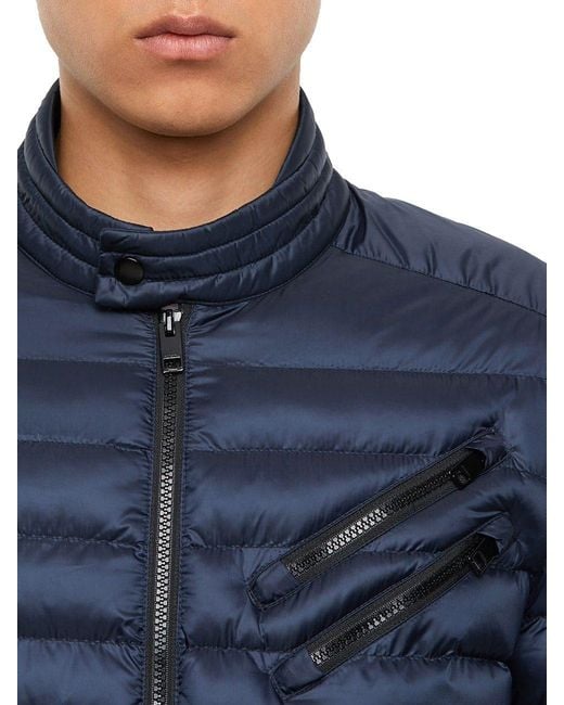 DIESEL Steppjacke Regular Fit Übergangsjacke in Blue für Herren