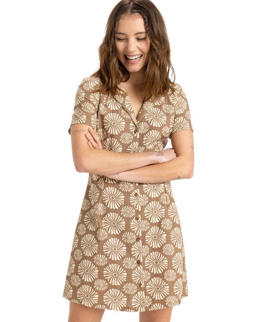 Roxy Natural Minikleid Happy Shiny