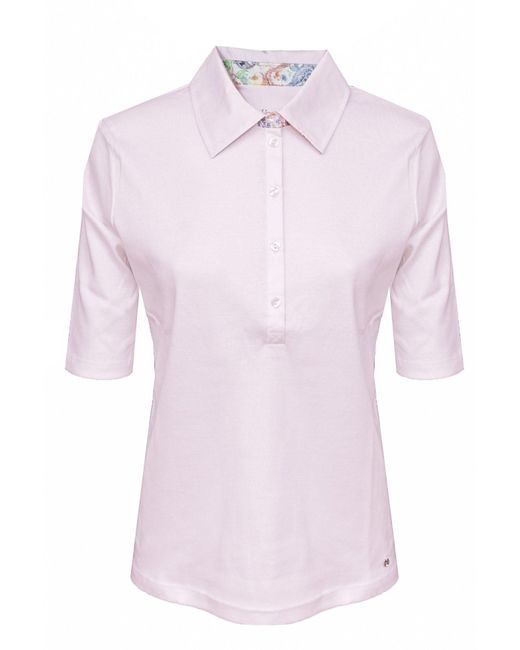 efixelle Pink Poloshirt T-Shirt Polo 0242