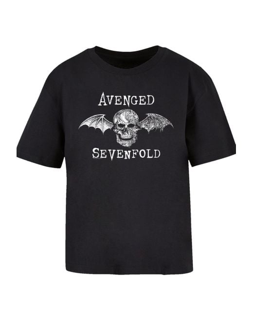 F4NT4STIC Shirt Avenged Sevenfold Metal Cyborg Bat Premium Qualität, Band,  Rock-Musik in Schwarz | Lyst DE