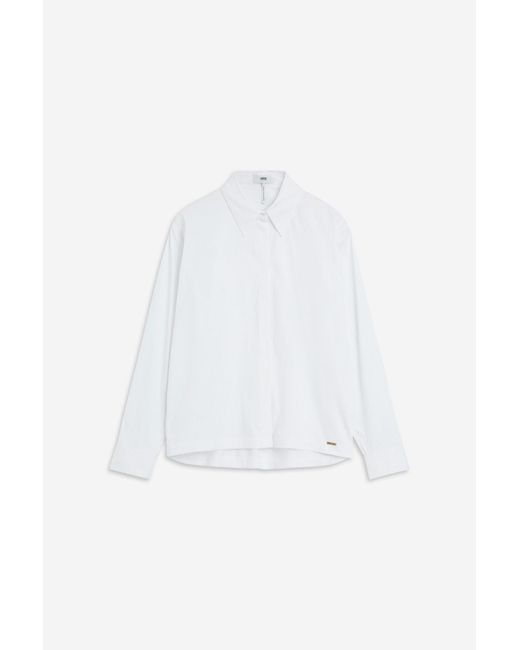 Cinque White Blusenblazer