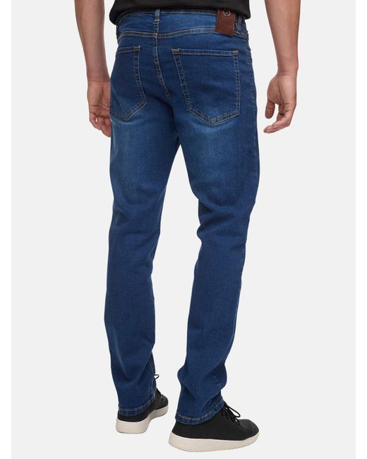 Tazzio Straight-Jeans Denim A105 Stretch Elasthan in Blue für Herren