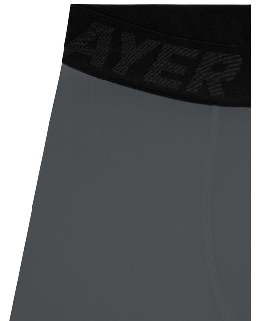 TCA Funktionshose Leggings, Kompressionshose, Sporthose, Lang in Black für Herren