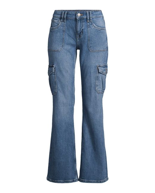 Aéropostale Blue 7/8-Jeans (1-tlg) Plain/ohne Details