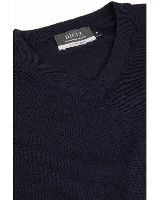 DIGEL Strickpullover Fabrizio / (1-tlg) in Blue für Herren