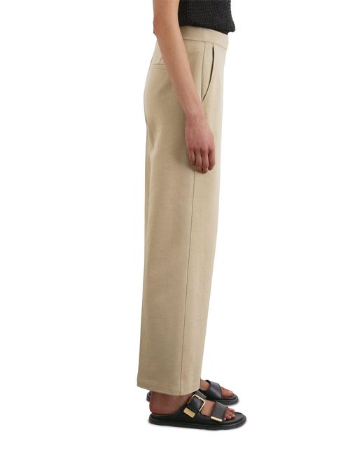 Marc O' Polo Natural Jerseyhose aus Interlock-Qualität