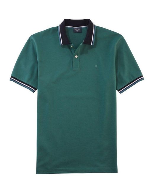 Olymp T-Shirt CASUAL / He. / 5411/52 Polo in Green für Herren