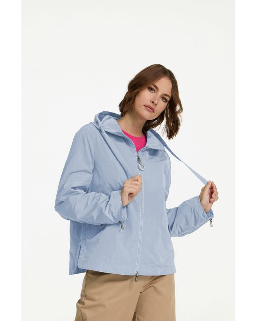 Manisa Blue Kurzjacke mit Kapuze
