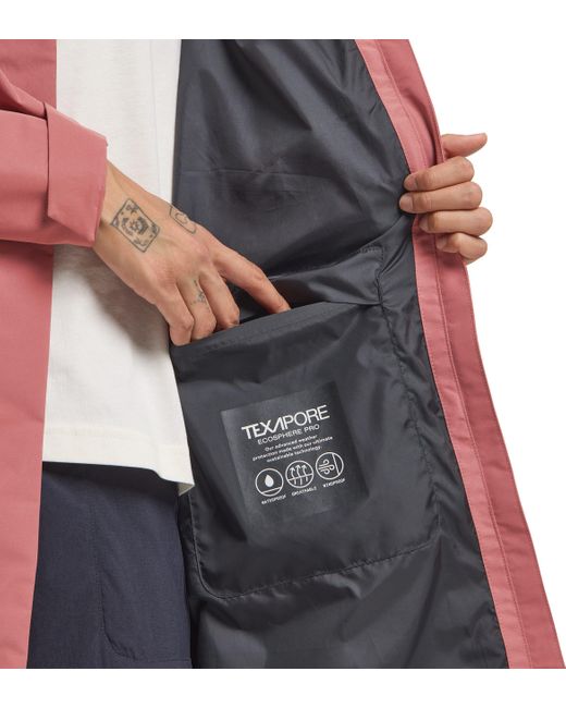 Jack Wolfskin Red Funktionsmantel TERRAVIEW 2L COAT W