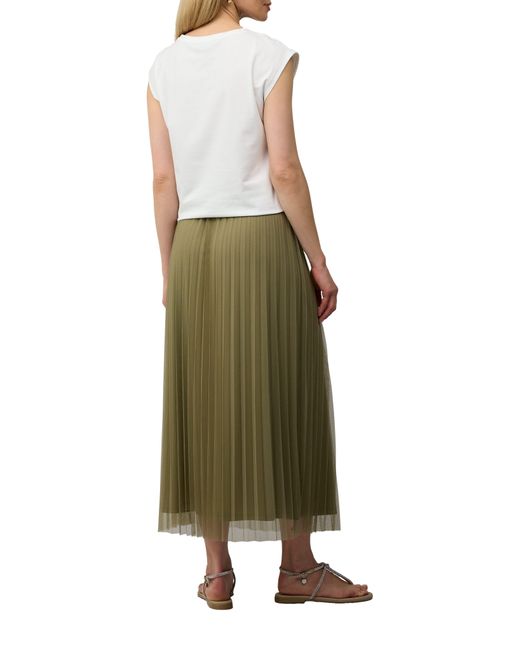 S.oliver Green T-Shirt mit Motiv Print