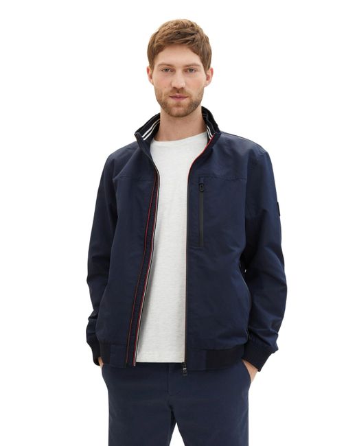 Tom Tailor Bomberjacke (1-St) in Blue für Herren