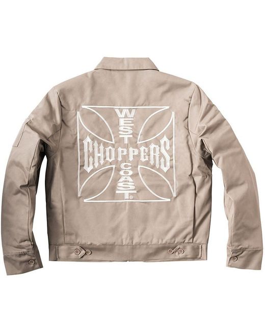 West Coast Choppers Kurzjacke Og Lined Workjacket in Gray für Herren