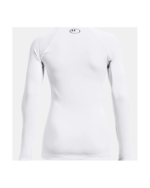 Under Armour White ® Langarmshirt Authentics Crew 1368701