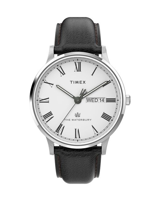Timex Quarzuhr Waterbury Classic Day/Date in Gray für Herren
