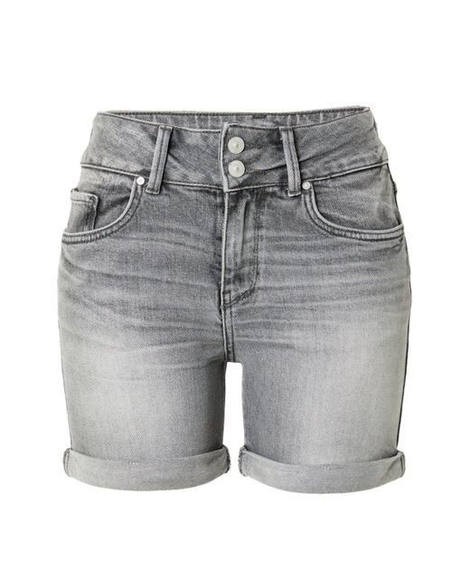 Ltb Gray Jeansshorts BECKY (1-tlg) Weiteres Detail
