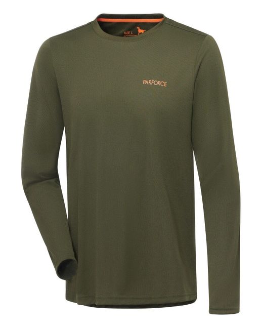 Parforce Langarmshirt Funktions-Longsleeve in Green für Herren