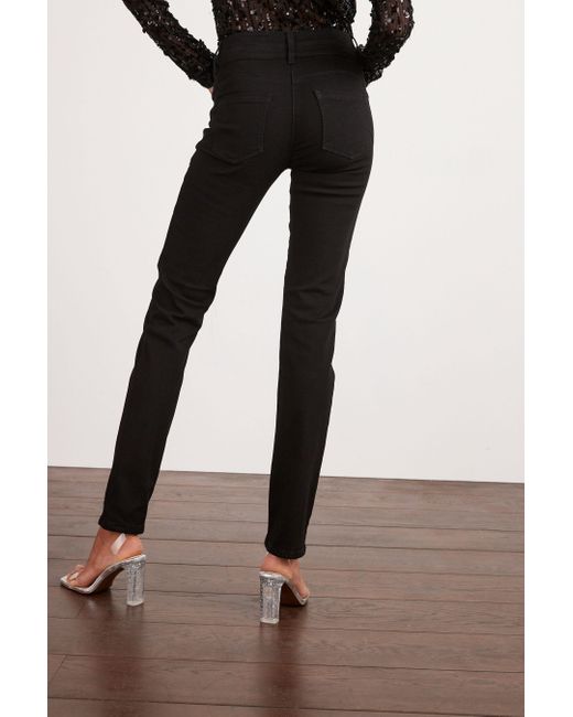 Next Black Push-up- Lift, & Shape Slim Jeans (1-tlg)