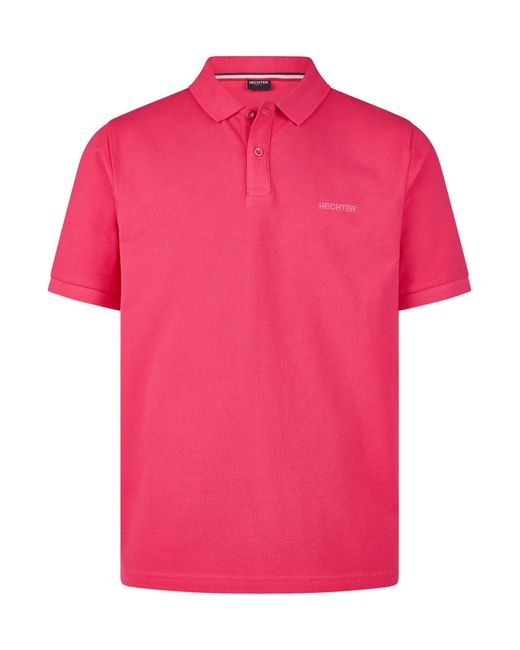 Daniel Hechter Poloshirt 74004-141902-610 in Pink für Herren