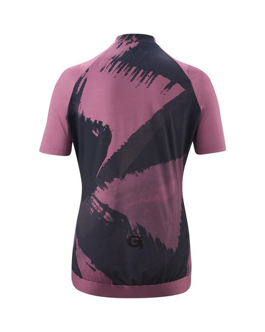 Gonso Purple T-Shirt Bikeshirt Lesima