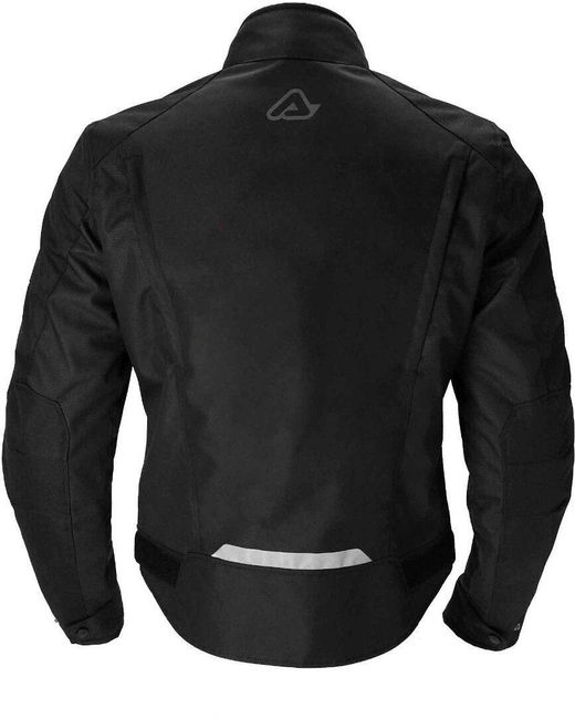 Acerbis Motorradjacke X-Street Motorrad Textiljacke in Black für Herren