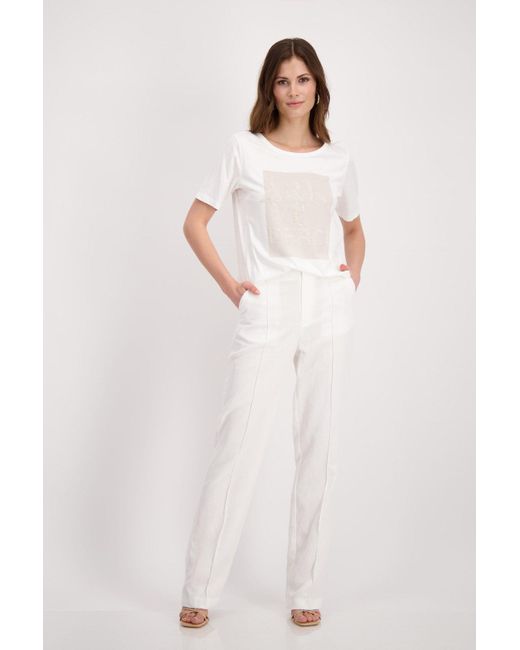 Monari White Shirtbluse T-Shirt