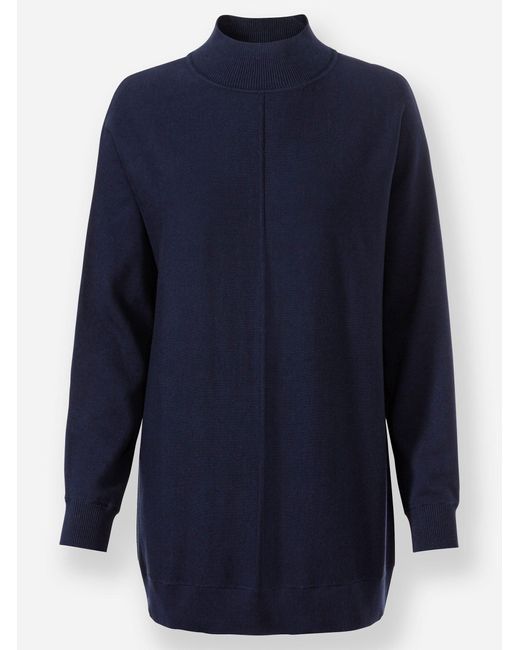 heine Blue Strickpullover Pullover