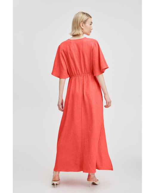 B.Young Red A-Linien-Kleid BYGAIYA LONG DRESS
