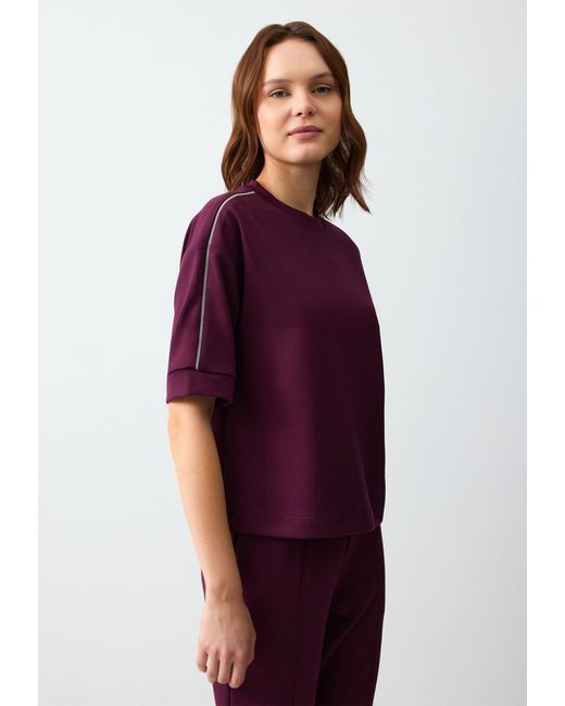Jimmy Key Purple Sweatshirt
