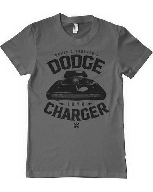 The Fast and the Furious Fast and the Furious T-Shirt in Gray für Herren