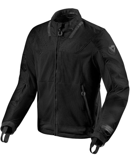 Revit Motorradjacke Territory Motorrad Textiljacke Perforiert in Black für Herren