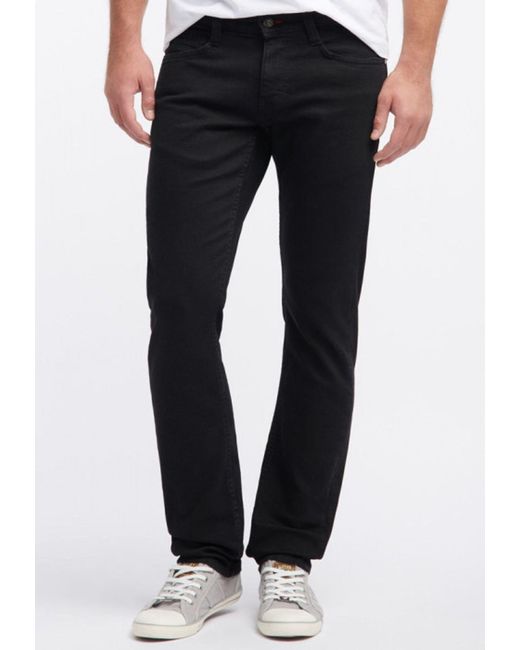 Mustang 5-Pocket-Jeans Oregon Tapered (3116-5799) in Black für Herren