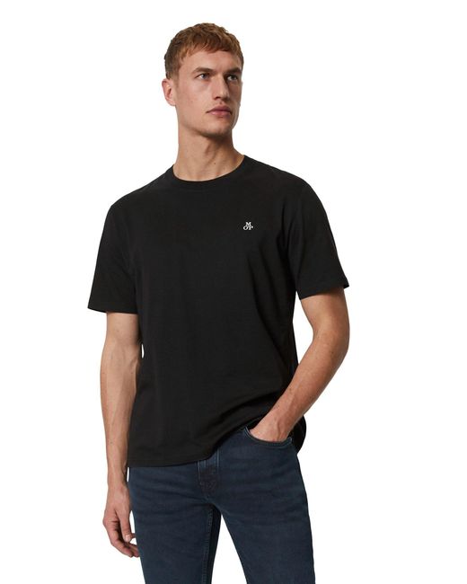 Marc O' Polo T-Shirt (Packung, 2-tlg) in Black für Herren