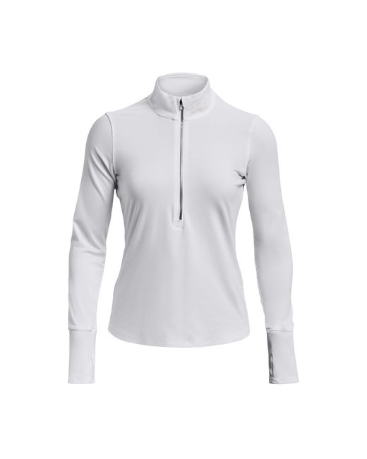 Under Armour Gray ® Langarmshirt Qualifier Run 1⁄2 Zip 1379349