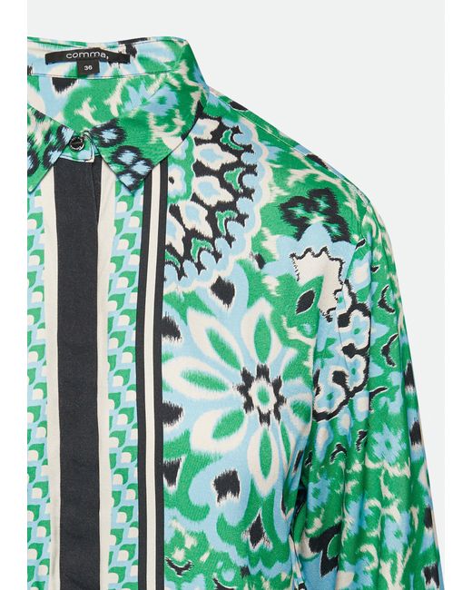 Comma, Green Langarmbluse