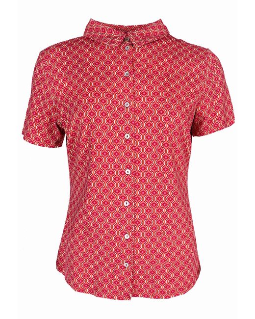 Sorgenfri Sylt Red Klassische Bluse Lita