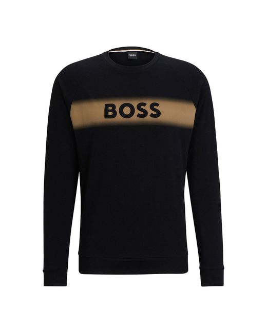 Boss Authentic Sweatshirt nachhaltig, weich in Black für Herren