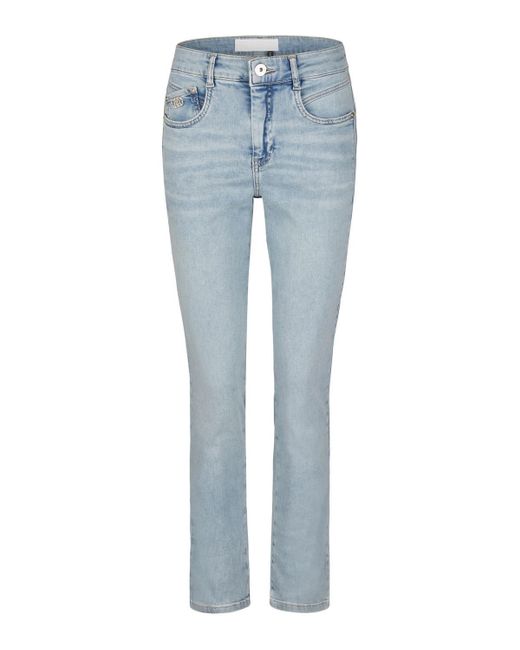 MARC AUREL Regular-fit-Jeans Hosen, light blue denim