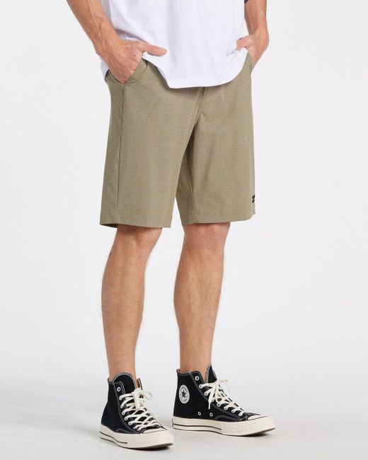 Billabong 2-in-1-Shorts Crossfire Mid in Natural für Herren