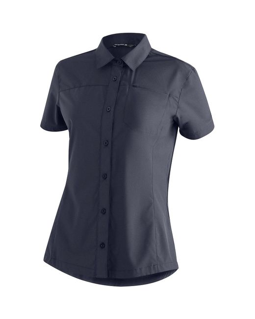 Maier Sports Blue Outdoorbluse Bluse Magos /S W