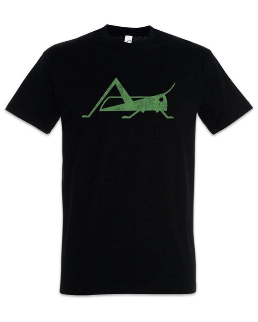 Urban Backwoods Print- Grasshopper Territory T-Shirt Into The Badlands Sunny Symbol in Black für Herren