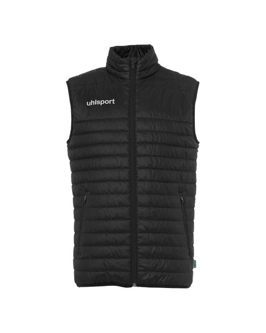 Uhlsport Funktionsjacke Weste Essential Ultra Lite Vest atmungsaktiv, schnelltrocknend in Black für Herren