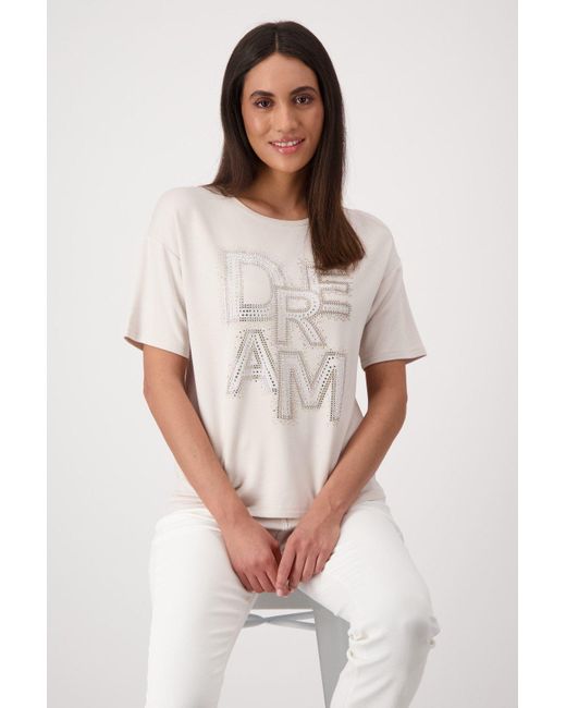 Monari Natural Kurzarmhemd T-Shirt