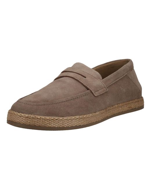 Gioseppo Leder Slipper in Brown für Herren