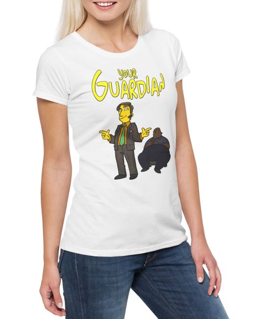 Urban Backwoods White Print- Your Guardian Saul T-Shirt Better Breaking Call Walter Goodman